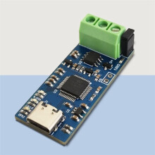 Type-C USB to CAN Module 5V CAN Bus Analyzer USB to CAN Converter Module CANABLE V2.0 CAN-FD CAN Bus Analyzer
