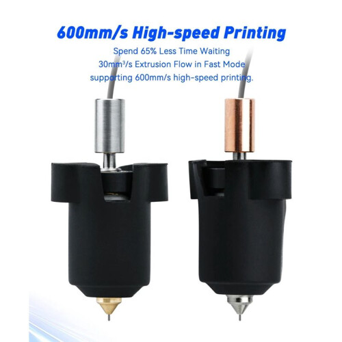 Ceramic Heating Block 320C High Tem High Flow 600mm/S High Speed Printiting 60W Heating for K1/K1 MAX 3D Printer, A