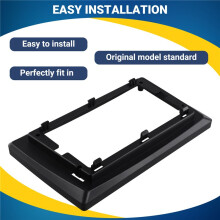 10.1 Inch Car Radio Facia Panel for Ignis 2003-2008 Fascia Dash Kit Install Console Panel Plate Adapter Bezel