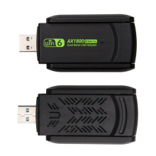 1800Mbps WiFi 6 USB-Adapter 802.11AX 2,4G/5GHz USB3.0 Draadloos Wi-Fi Ethernet Dongle Netwerkontvangerkaart Gratis Stuurprogramma