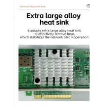 PCIE 10G SFP+ Netwerkkaart voor -Hoofdbediening, Universeel op Volledige Hoogte, 10G-Snelheid, PCIE X8 Enkele SFP+ Netwerkkaart NIC