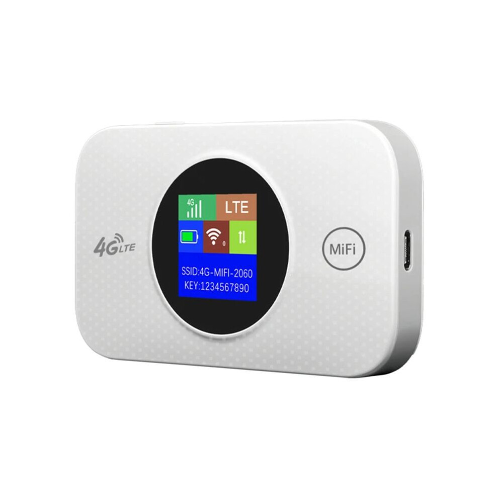 Mf968 4G Wifi Hotspot 4G Sim Wifi Router With Sim Card Slot 4G Lte Router Travel Wifi Router 3000Mah 150Mbps Router 6033360175587