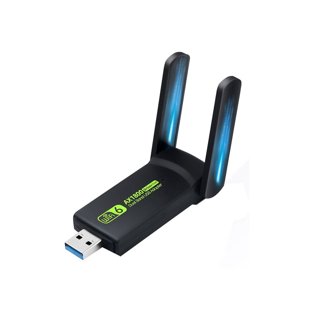 1800Mbps Wifi6 Usb3.0 Network Adapter 802.11Ax Dual Band 2.4G/5Ghz Wireless Wifi Dongle Network Card Support Win10/11 Pc 6033393083958