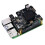 For Raspberry Pi 5 POE with PD Trigger Activation Type C PCIe-M.2-NVMe-SSD Power Ethernet 802.3af/At with Cooler 3