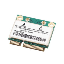 RTL8852BE Network Card WiFi 6 1800Mbps BT 5.2 Dual Band Wireless MiniPCIe 802.11ac/Ax 2.4G/5Ghz MU-MIMO for Win 10 Pcie