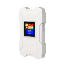 Routeur 4G Lte Modem Portable Wifi Sans Fil  Point D'Accès Extérieur Poche Mifi 150 Mb/S Répéteur de Fente pour Carte Sim 3000 Mah Blanc