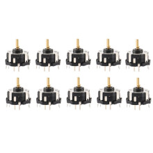 RKJXT1F42001 4-Way  Car Navigation Encoder Key Rocker  with Push  Encoder 10pcs