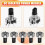 5Pcs EC12D1524403 Car Navigation CD Volume Encoder with Push Button  EC12 Round Type 30 Position 15 Pulse 4