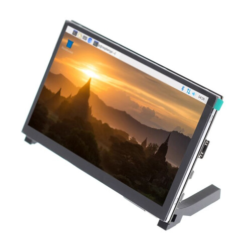 7Inch Capacitive Touch Screen for Raspberry Pi 1024x600 IPS HD -Compatible Touch Screen Computer Secondary Screen
