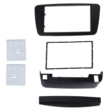 Car Facia para AB Klasse W176 W246 2013-2015 Radio DVD Estéreo CD Panel Dash Kit Trim Fascia Plate Frame