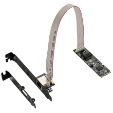 Carte Réseau M.2 à 5G Puce Realtek RTL8126 PXE Démarrage Sans Disque Carte Réseau de Jeu E-Sports Carte Contrôleur Filaire RJ45 LAN