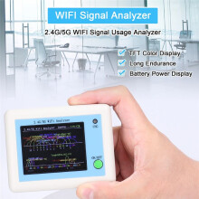 WIFI Signal Scanner 2.4G/5G WIFI Signal Usage Analyzer Router Management Assistant with 2.4inch Color Display
