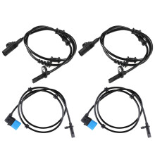 4Pcs ABS Wheel Speed Sensor for A-Class B-Class GLA CLA W117 W156 W176 Front A2465402510 Rear A2469059402