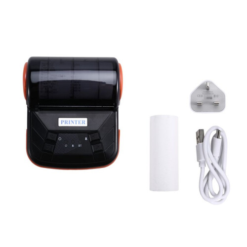 Portable High Speed  Printer  Thermal Inkless Printer Long Battery Life for Android, IOS, Windows UK Plug