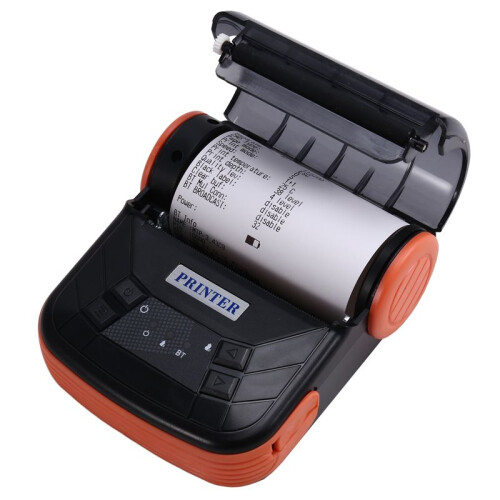 Portable High Speed  Printer  Thermal Inkless Printer Long Battery Life for Android, IOS, Windows UK Plug 2
