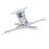 Universal Projector Wall Ceiling Mount Hanger LCD/DLP Video Projection Mount Bracket Swivels & Tilts 4