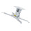 Universal Projector Wall Ceiling Mount Hanger LCD/DLP Video Projection Mount Bracket Swivels & Tilts 2