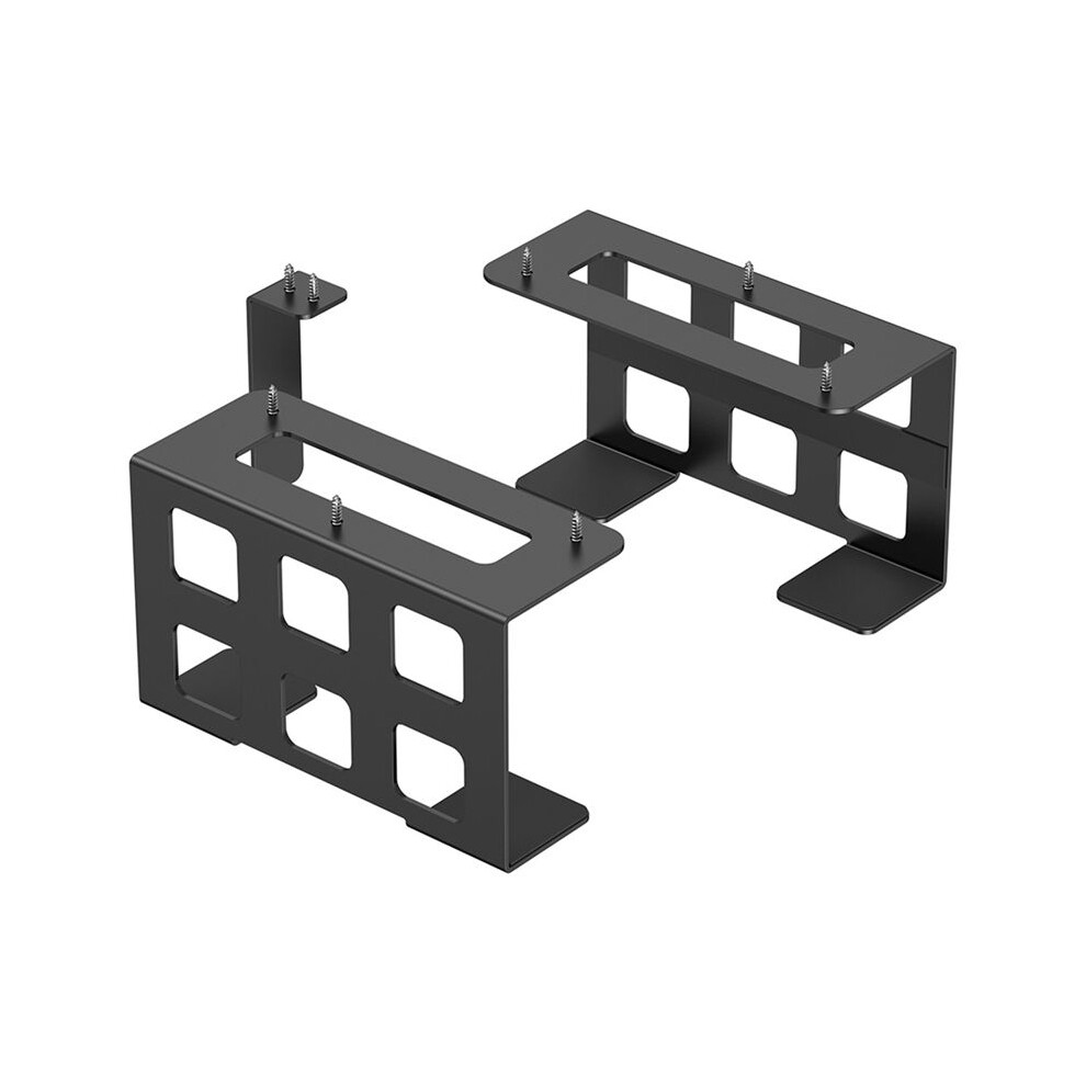 Easy Installation Under Desk And Wall Mount Shelf Holder Bracket For Game Console, Pc, Computer And Gaming Consoles 6033072090642
