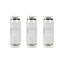 3Pcs PTFE Pneumatic Fitting Tube Connector 1.75mm Filament Extruder Quick Connector for X1 X1C X1E P1P P1S