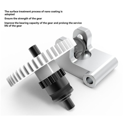CNC Nanocoated Extrusion  Gear Kit for FLASHFORGE Adventurer 5M 3D Printer Parts for AD5M 3D Printer 2Sets 1