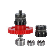 DLC Gecoate Stalen Sprite-Extrudeertandwiel voor Ender3 S1, -5, CR-10  Pro 3D-Printer Gehard Metalen Accessoire