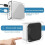 Acrylic Case Stand for   M4 Under-Desk Wall Storage Stand 4