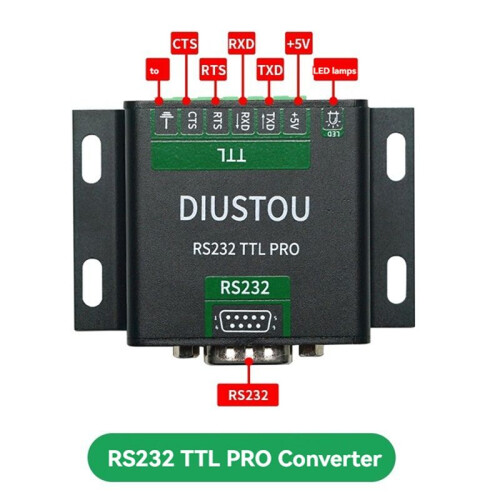 RS232 to TTL Isolated Converter Serial Port Module Ttl to 232 Interface Conversion Module 2