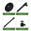 Hose Desktop Webcam Stand Adjustable Metal Desk Tripod Streaming Support with Sturdy Mount Base 8