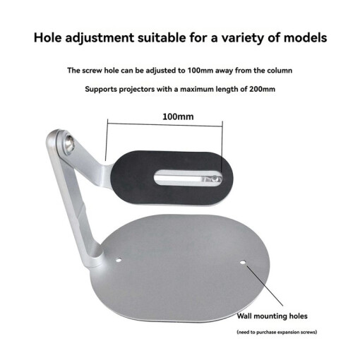 Adjustable Projector Stand 1/4 Base 360 Degree Rotating Desktop Stand for XGIMI  Mijia  Projector 1