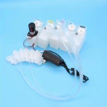 DTF Printer Ink Tube Damper Pipeline L805 L801 L1800 R1390 DTG Printer Ink Pipeline Clear Bottle Ink Sac Damper US Plug