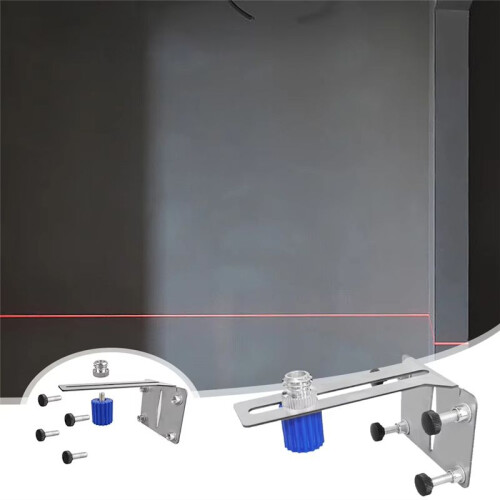 Level Wall Bracket Adjustable Portable Wall Mounted Holder Thickened Stainless Steel Level Wall Mount Bracket 2