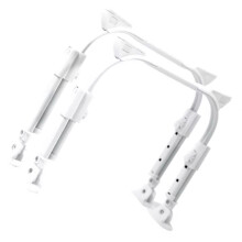 1 Pair Table Legs U- Shaped Desk Legs Adjustable Furniture Leg for Dining Table Coffee Table Computer