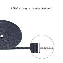 GT2 Timing Belt 5M Lengths, 6mm Width, Non-Slip Synchronous Belt for 3D Printers