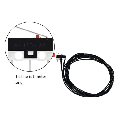 3D Printer Mechanical Endstop  Kit with Cable for RAMPS 1.4 RepRap Micro-Type Limit Switches 1M 1