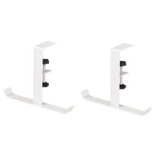 2Pcs Adjustable Desk Hook Without Punching Office Desktop Hanging Bag Hook Backpack Storage Hanging Hook
