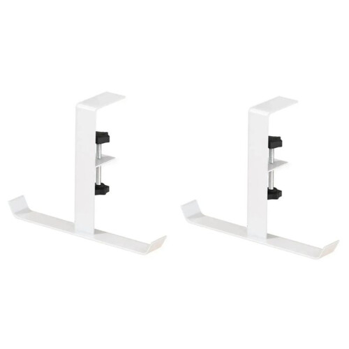 2Pcs Adjustable Desk  Hook Without Punching Office Desktop  Hanging Bag Hook Backpack Storage Hanging Hook