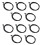 3D Printer Mechanical Endstop  Kit with Cable for RAMPS 1.4 RepRap Micro-Type Limit Switches 1M 1