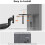 VESA Desktop Computer Monitor TV Back Holder PC Screen Storage Bracket for Television Speaker  PC 2