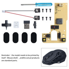 Per 3D Printing Mouse Wireless DIY Modello Creativo Parti per Stampante 3D Parti per Computer