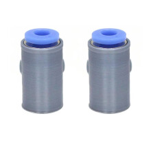 För A1/A1 PTFE Tube Connector Universal Material Matarrör 3D-Skrivardelar Till A1 A1 2st