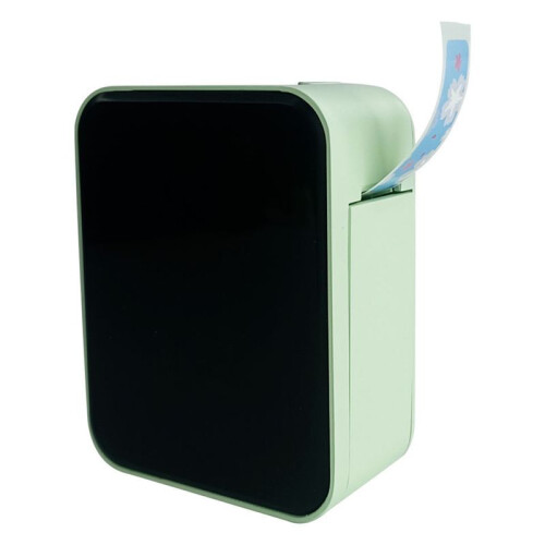 P15 Wireless  Thermal Label Printer  Portable Adhesive Label Maker Fast Printing Green