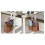 2Pcs Adjustable Desk  Hook Without Punching Office Desktop  Hanging Bag Hook Backpack Storage Hanging Hook 1