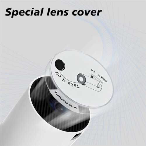 Projector Lens Cover Protective Cap for Hy300Pro Projector Protetion Accessories Dustproof 2