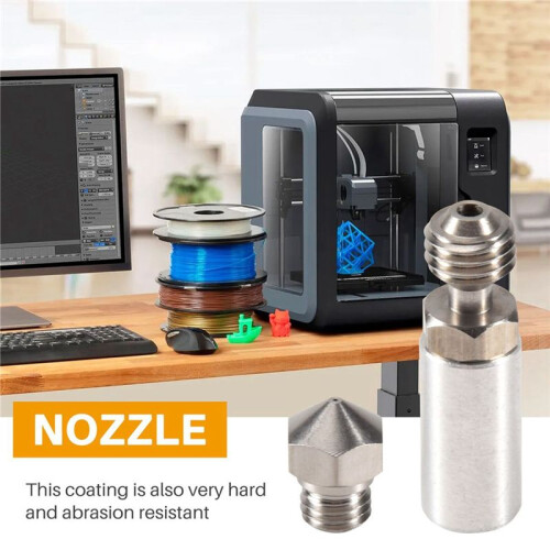 0.4mm MK10 All Metal Hotend Kit Nozzle for Wanhao, FlashForge, PowerSpec 2