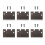 3D Printer Accessories Scrapers Knife Tip for  Replacements Cutter for  Cooktop Scrapers Suitable 6Pcs 1