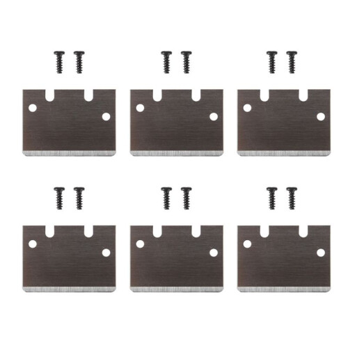 3D Printer Accessories Scrapers Knife Tip for  Replacements Cutter for  Cooktop Scrapers Suitable 6Pcs