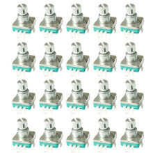 360 Graden Draai-Encoder EC11 met Drukknop 5-Pins 20 Posities 20 Pulscodeschakelaarhendel 20 mm Digitale Potentiometer