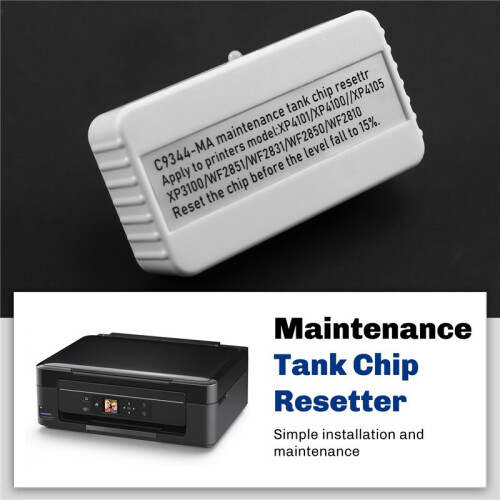 C9344 Maintenance Box Decoder for  Maintenance Tank Chip Resetter for XP4101/XP4100/XP4105/XP3100/WF2851/WF2831 1