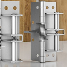 Automatic Door Closer Hinges for Cabinet Wardrobe Multi-Function Detachable Spring Hinges Positioning Door Closer