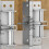 Automatic Door Closer Hinges for Cabinet Wardrobe Multi-Function Detachable Spring Hinges Positioning Door Closer 4